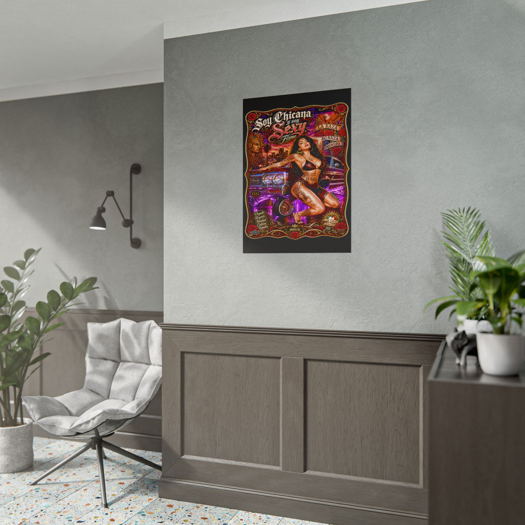 Chicana Sexy Fierce Poster