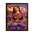 Rolled Poster — 'Más Fuerte Que Ayer' Chicana Lowrider Art Print