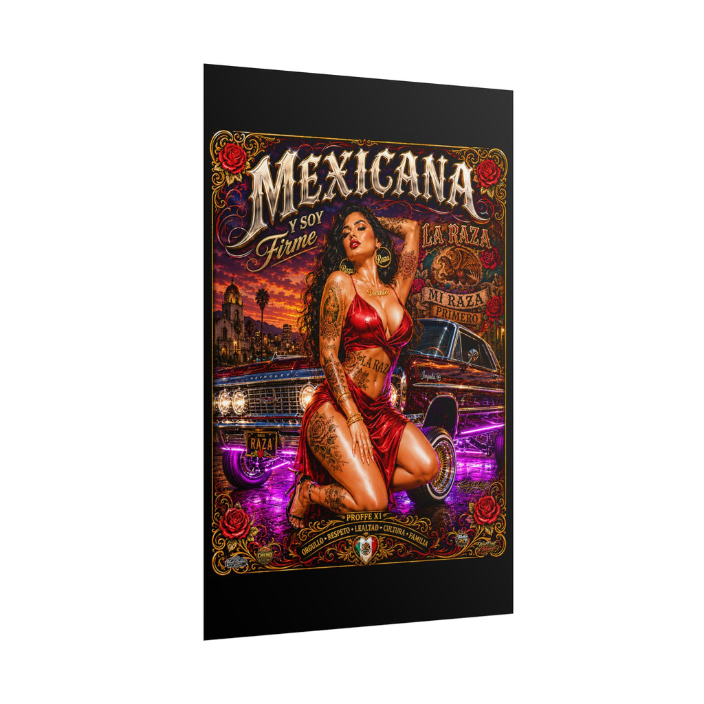 Mexicana Pin-Up Poster