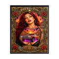 Rolled Poster — Puro Raza Firme Chicana Lowrider Art Print