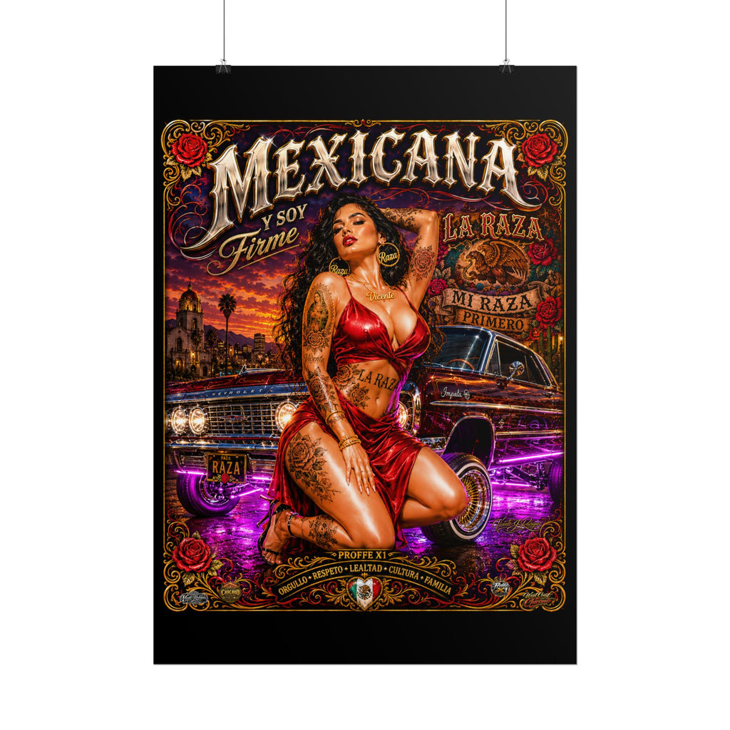 Mexicana Pin-Up Poster