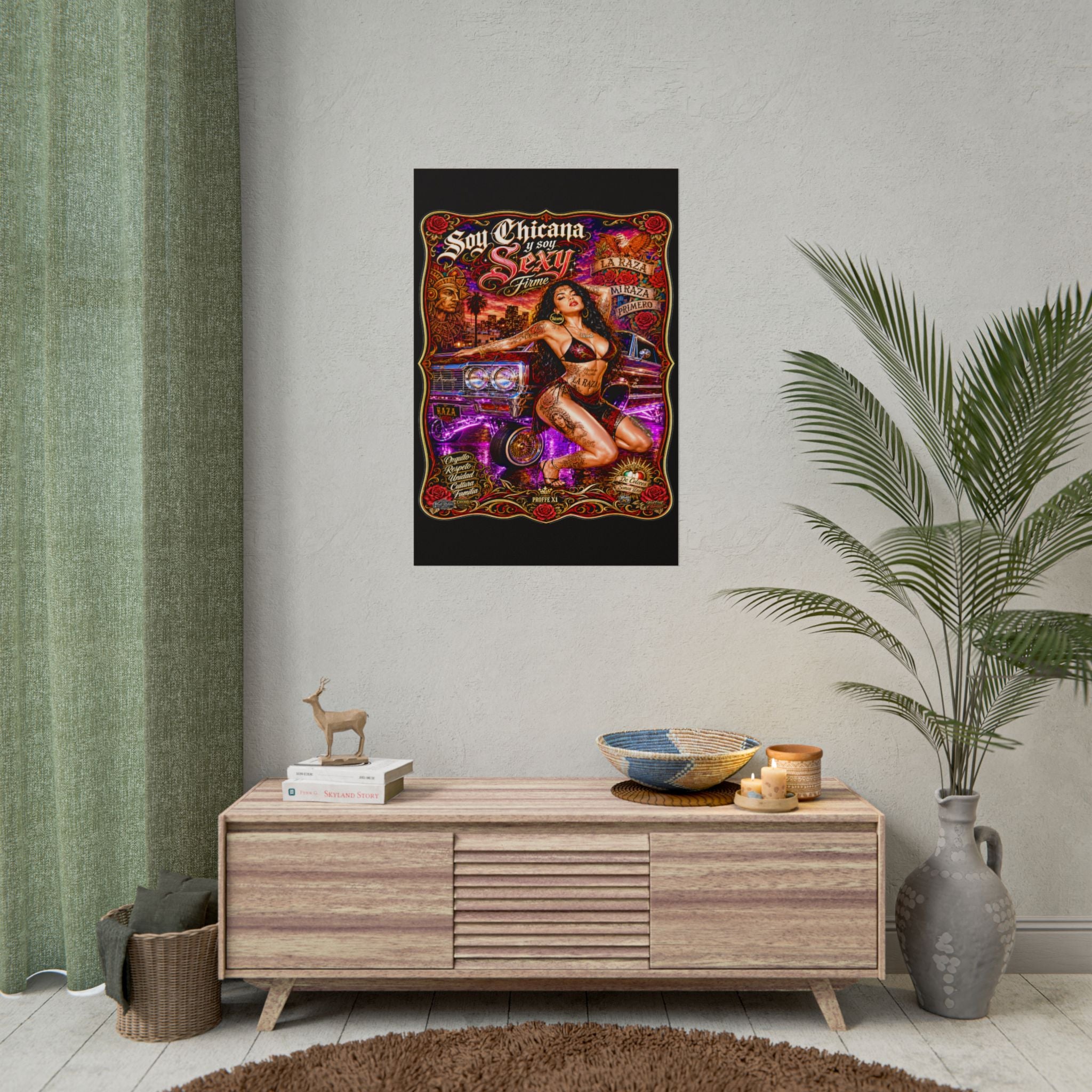 Chicana Sexy Fierce Poster