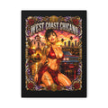 West Coast Chicana Matte Canvas Print