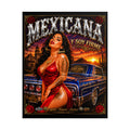 Copy of Copy of Copy of Copy of Copy of Copy of Copy of Copy of Lowrider Pinup Poster — Chicano Tattoo Art with American Flag