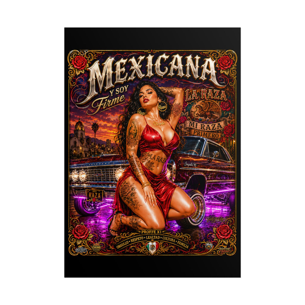 Mexicana Pin-Up Poster