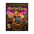 West Coast Chicano Rolled Poster — Vintage Lowrider & Cultura Art Print