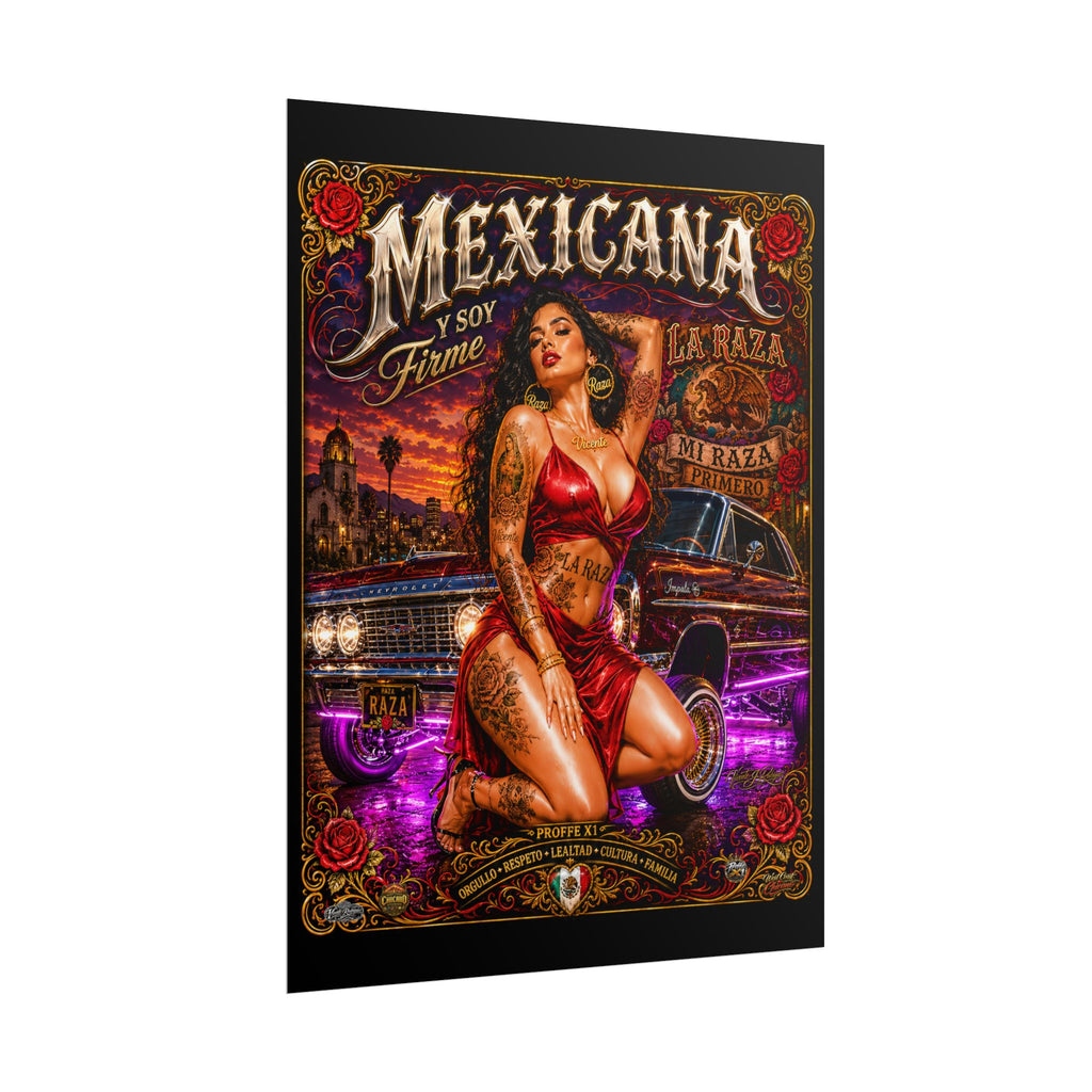 Mexicana Pin-Up Poster