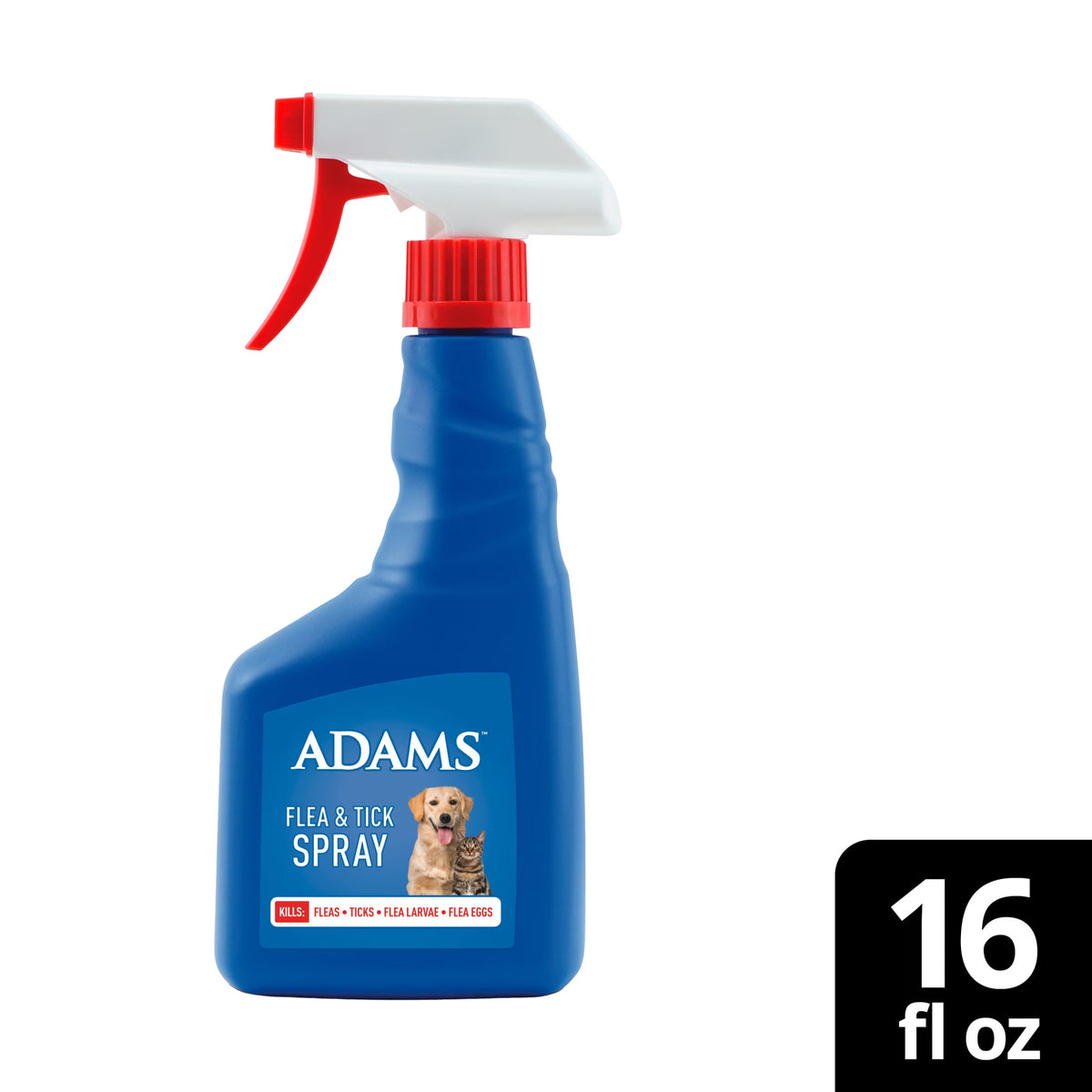 (3 Pack)  Flea & Tick Dog and Cat Spray, Kills Fleas and Ticks, Prevents Flea Infestations for up to 2 Months, Flea Treatment for Dogs, Cats, Puppies & Kittens, 16 Fl Oz