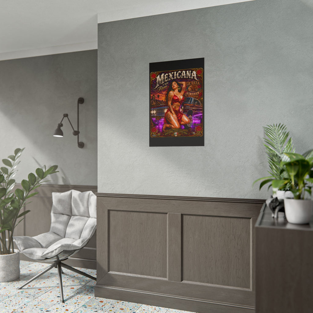 Mexicana Pin-Up Poster