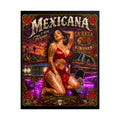 Mexicana Pin-Up Poster