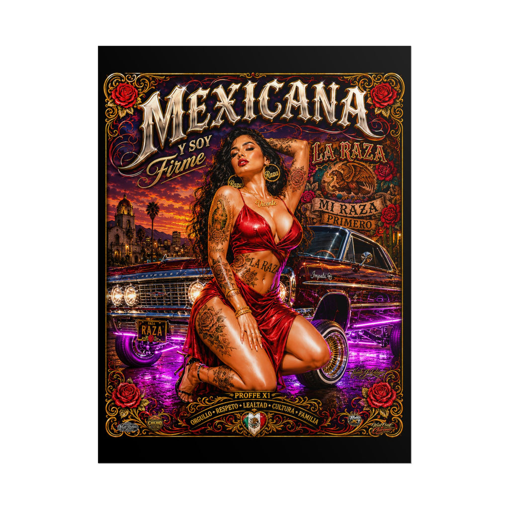 Mexicana Pin-Up Poster